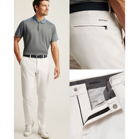 BONOBOS NWT Coconut Milk Athletic Pant Outdoor Performance 38x30